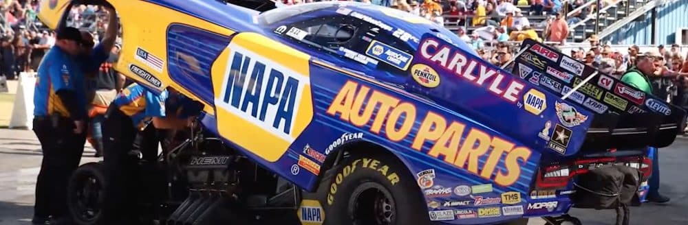My Office is a 325 mph Funny Car - Ron Capps